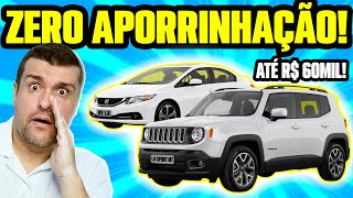 CONFIÁVEIS e BARATOS DE MANTER MELHORES CARROS até 60MIL REAIS SUV SEDÃ HATCH e AUTOMÁTICO [upl. by Adiaros304]