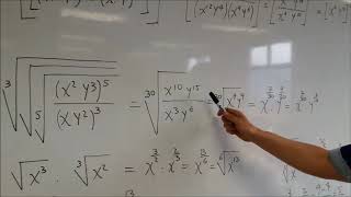 POTENCIACIÓN Y RADICACIÓN DE EXPRESIONES ALGEBRAICAS [upl. by Alodee]