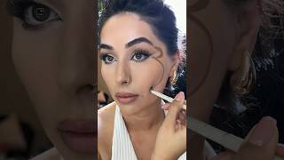 HOW TO CONTOUR SLIM YOUR FACE with makeup makeuptutorial [upl. by Calondra]