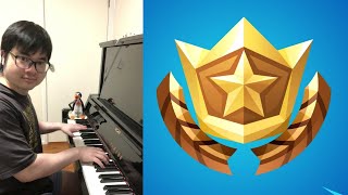 Fortnite Battle Pass Song on Piano [upl. by Ddal53]