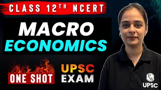 Complete MACRO ECONOMICS in 1 Shot  Class 12 NCERT  UPSC Wallah [upl. by Leonerd]