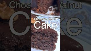 chocolatewalnutcake cake homemaderecipe easycakerecipe foodie nobake [upl. by Surtimed]