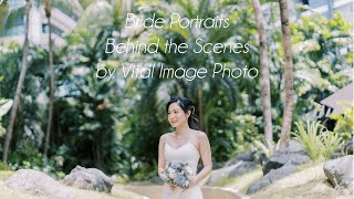 Bride Portraits by Vital Image Photo behindthescenes weddings [upl. by Aday]