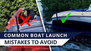 Dos And Donts For Launching Your Boat At The Ramp [upl. by Kellie764]