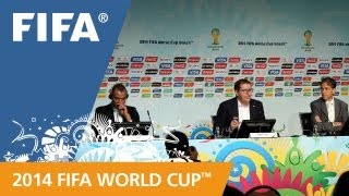 REPLAY Media Briefing  FIFA World Cup ticket prices [upl. by Mallin199]