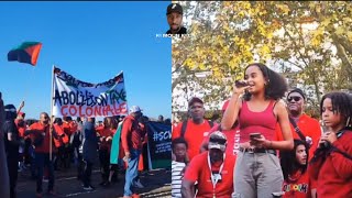 MOBILISATION CONTRE LA VIE CHÈRE À BORDEAUX ✊🏾✊🏾✊🏾 [upl. by Ybloc]