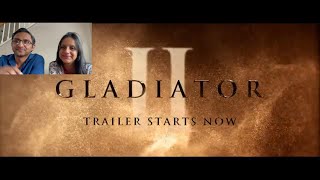 Reacting to Gladiator II Trailer  Epic Return to Rome  Ridley Scott [upl. by Rolanda]