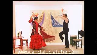 Aprenda a bailar sevillanas Baile completo [upl. by Manlove]