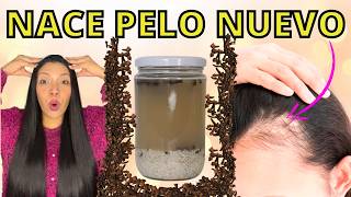 EL CABELLO CRECE COMO LOCO Y NO SE CAE😱LA MEJOR RECETA DEL MUNDO PARA CRECER CABELLO😍 [upl. by Odnomar56]