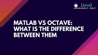 Matlab vs Octave What is the Difference Between them [upl. by Hoang217]