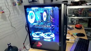 Review Casing Gaming RGB  Raptor Black Strike 1606 [upl. by Torr]