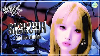 NMIXX엔믹스  SICKUHH  Line Distribution [upl. by Olsson]