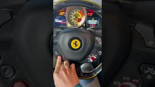 POV Ferrari 488 Pista Cold Start [upl. by Lienahs]