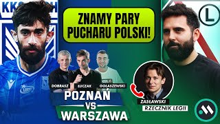 LEGIA FINALIZUJE TRANSFER Z MAN UTD FEIO UKARANY LECH SPRZEDA GHOLIZADEHA PUCHAR POLSKI NADCHODZI [upl. by Suilmann]