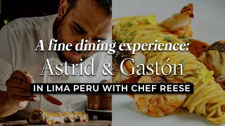 The Pinnacle Peruvian Fine Dining Experience Astrid and Gastón in Lima Peru [upl. by Lacefield]