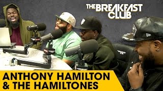 Anthony Hamilton amp The Hamiltones Harmonize With The Breakfast Club [upl. by Richart134]