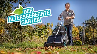 Garten altersgerecht gestalten  Pflegeleicht gärtnern [upl. by Ayom158]