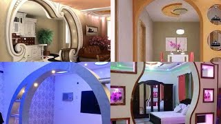 HOME DECOR LATEST CEMENT ARCH DESIGN IDEAS  ARCH DESIGN FOR HALL [upl. by Caniff575]