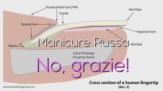 ⛔MANICURE RUSSA NO GRAZIE ⛔dal Video Corso 💅MICROMOTORE UNGHIE💅 Ep2 [upl. by Osanna593]