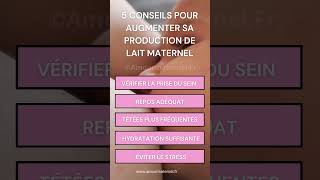 5 CONSEILS POUR VOTRE PRODUCTION DE LAIT [upl. by Chui]