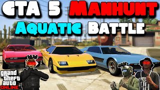 GTA 5 MANHUNT  Stromberg VS Toreadors ft twingomp4 amp HarmNone [upl. by Dranel]