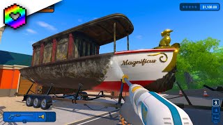 CLEAN THE FROLIC BOAT  PowerWash Simulator  Early Access Content Update 06 [upl. by Aicila]