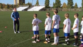 Soccer Training  Warm Up Drills 1 [upl. by Glovsky]