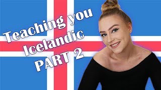 Teaching Icelandic PART 2 [upl. by Frohman424]