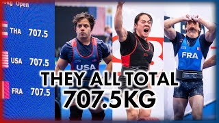 THEY ALL TOTAL THE SAME  66kg IPF Worlds 2024 [upl. by Notelrahc248]