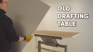 Repurposing an Old Drafting Table [upl. by Catrina]