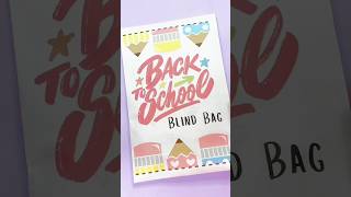 Back to School Blind Bag Unboxing  Paper Craft Idea DYI [upl. by Kallick]