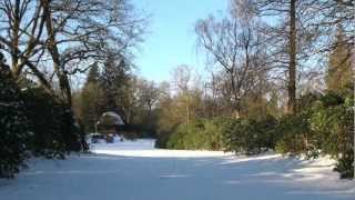 Winterwunderland Schlosspark Lütetsburg 2013 Full HD [upl. by Lasorella]