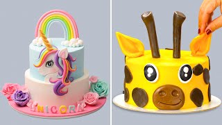 Best Fondant Cake Decorating Ideas Compilation  PERFECTLY Chocolate Cakes Recipes [upl. by Nilrah279]