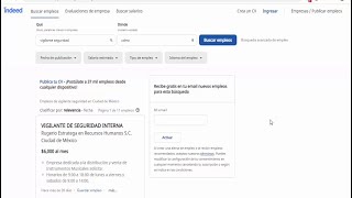 OJOMUCHOOJO SI ESTAS BUSCANDO EMPLEO EN INDEED RECOMENDACIONES DIARIAS GOLDACELERIUX [upl. by Stonwin]