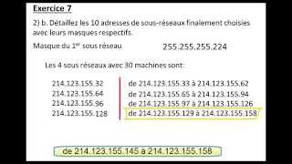 Adressage IP exercices et solutions 2ème partie [upl. by Charleton794]