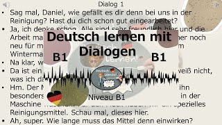 Dialoge B1  Deutsch lernen durch Hören  8 [upl. by Vivie]