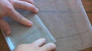 Conics  Making a Parabola with Wax Paper [upl. by Vivianne]