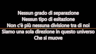 Francesca Michielin  Nessun Grado Di Separazione LyricsTesto HD [upl. by Kesley]