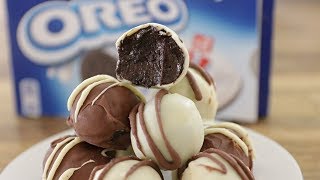 Oreo Truffles Recipe  How to Make Oreo Truffles [upl. by Sedecrem]