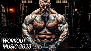 BEST WORKOUT MUSIC MIX 💪 AGGRESSIVE HIPHOP TRAP amp BASS 🔥 GYM MOTIVATION MUSIC 2023 [upl. by Dibbrun]