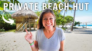 Staying on Playa Brava in Tayrona National Park Beach Hut Tour  Colombia Travel Vlog [upl. by Raval]