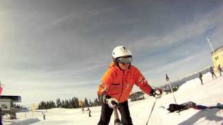 Skifahren in der SkiWelt mit Ingrid Salvenmoser [upl. by Cohla]