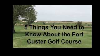 Fort Custer Golf Course Hardin MT [upl. by Fritz234]