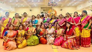 Sri Venkateswara Kalyanam’s Kolatam performance 2024 Muscat [upl. by Jeralee386]