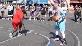 Professor 1v1 vs French Hooper Photoshoot Turns into Hoop Session [upl. by Eralc]