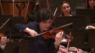 Augustin Hadelich  Paganini Concerto 1 with Detroit Symphony Orchestra Jader Bignamini 2020 [upl. by Almeeta886]