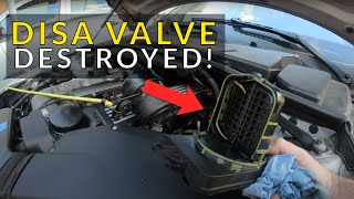 DIY BMW N52 Disa Valve Replacement amp Test With Inpa [upl. by Nolyar]