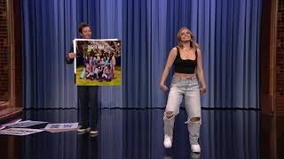 Addison Rae Dances LOONA On Jimmy Fallon [upl. by Marylin]