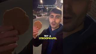 Trying Traditional Stroopwafel Gone Wrong 🇳🇱 [upl. by Eldwun599]