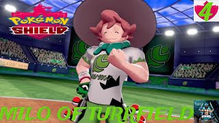 Lets Play Pokemon Shield Part 4 Milo of Turffield [upl. by Luci645]